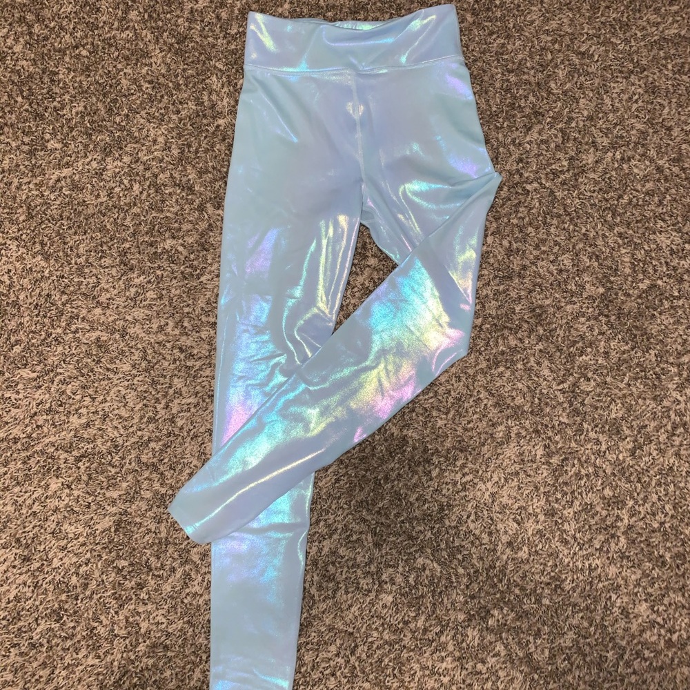 Carbon 38 Takara Shine Leggings in Light Blue